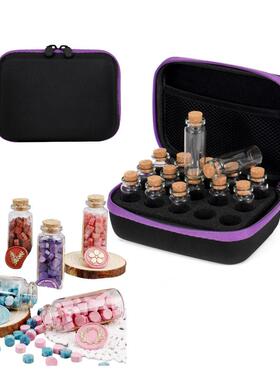 木塞透明玻许璃瓶收愿漂流天瓶然水晶纳瓶摆件装20655饰瓶收纳包