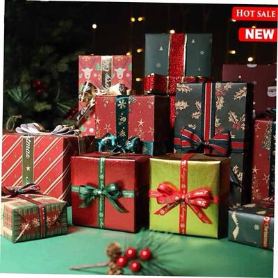 christmas wrapping paper large gift packaging paper wrapper1