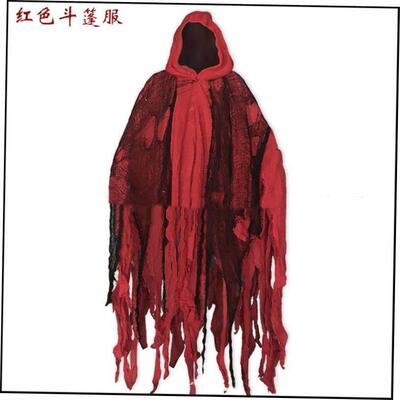 Halloween cape Cape Skull costume Mask Zombie costume prop