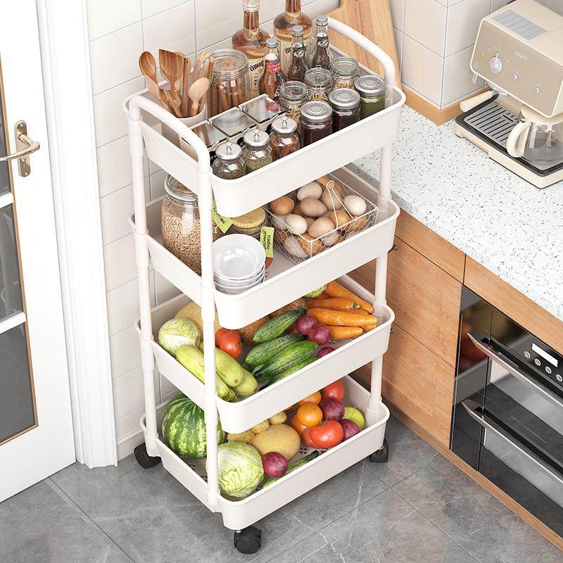 小推车置物架多层厨房落地移动蔬菜篮子床头零食宿舍卫生间收陶琪,收纳整理,整理架/置物架/收纳架,淘宝优惠券,粉丝福利购,淘宝优惠卷