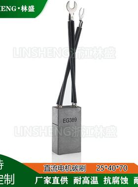 大功率直流电机碳刷EG389电刷25x40x70
