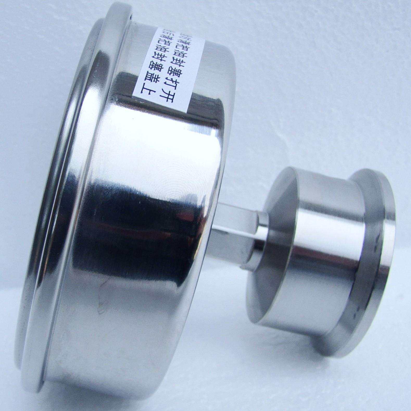 轴向卫生型耐震隔膜表φ63MM;不锈钢膜片/真空不锈钢膜片压力表