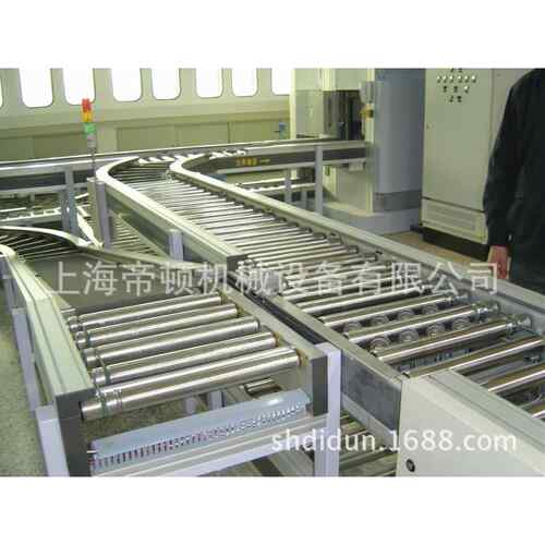【非标设计】加重型滚筒输送机30度转角输送机碳钢辊道输送机