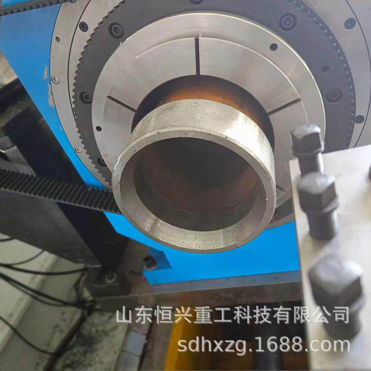 工程机械配件套,管加工双头数控车床挖掘机履带销轴平头倒角机