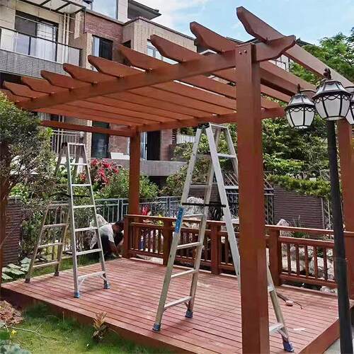 庭院花园遮TL-PT09铝合金葡萄架铝防锈爬藤架室外园林廊景制观阳