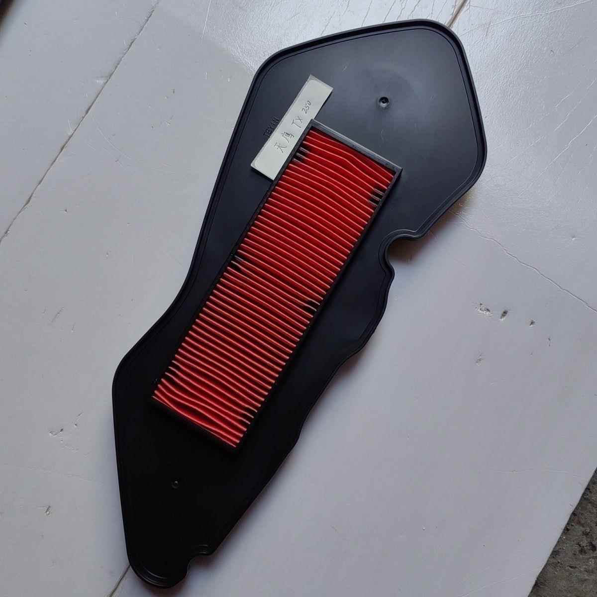 适用天鹰TX250空气滤芯专用滤芯器越野水冷踏板摩托车原厂空滤