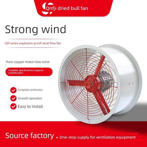 防爆轴流风机Cbf-300工业用220V380排气风机排气风机防爆风道轴流