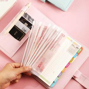 2025 A6 Notebook Binder Budget Planner Organizer Cash Budget