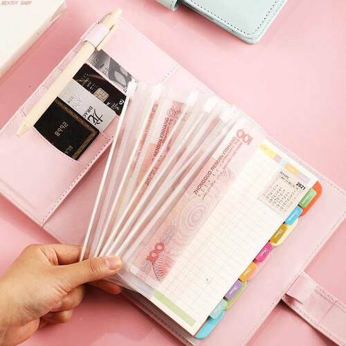 2025 A6 Notebook Binder Budget Planner Organizer Cash Budget