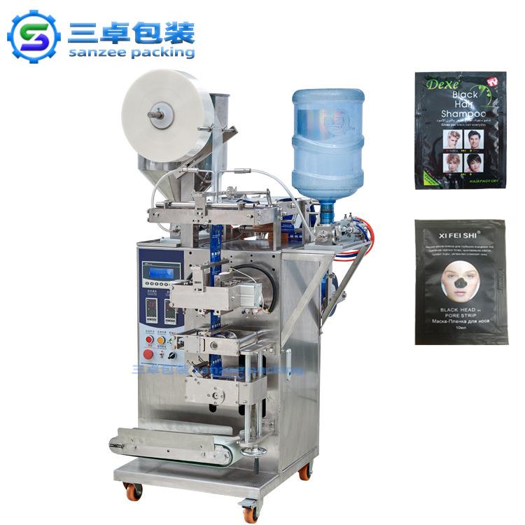 染发剂/染发膏/泡泡染/染发膏包装机广州包装机厂家双室袋包装机