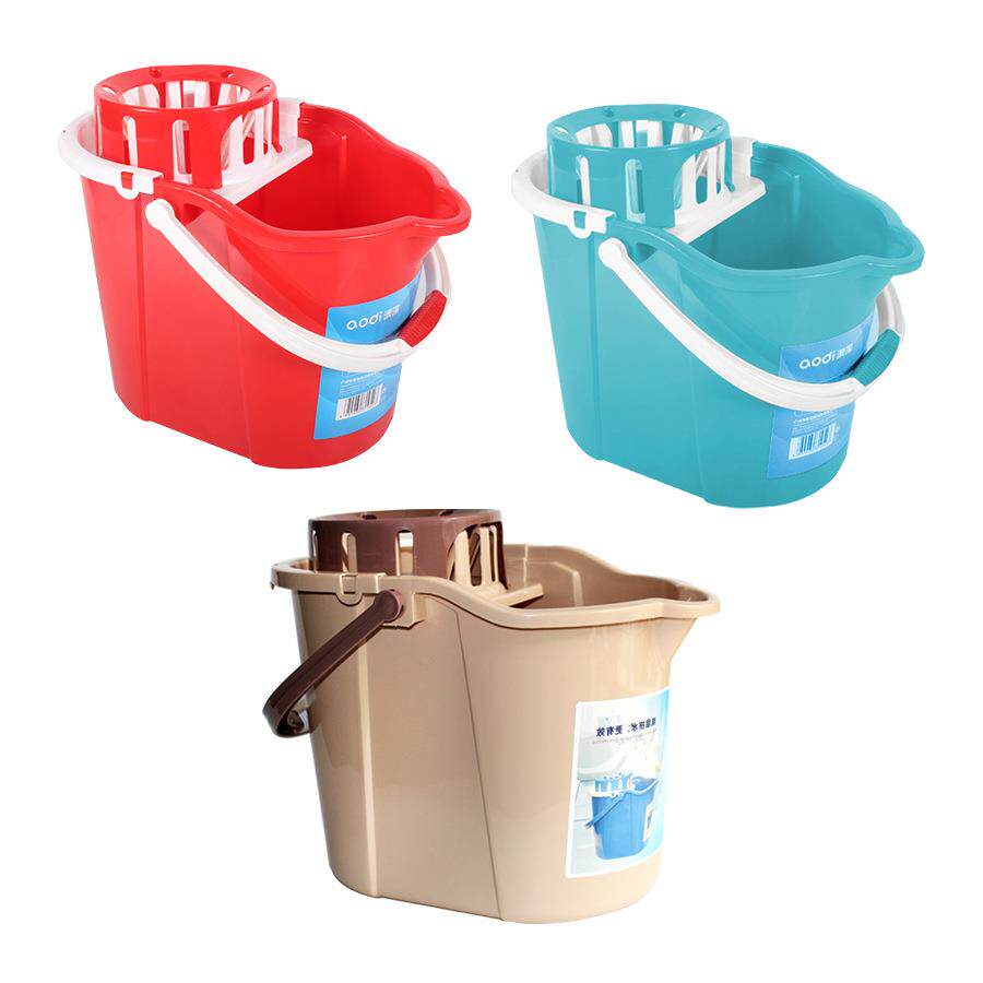 家用手压带滑轮洗拖把桶免手洗地拖桶挤水桶墩布拖布杆清洁桶