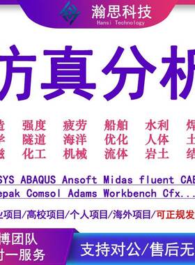 代做Hypermesh/SAP2000/Fluent/Mimics/Abaqus/flac3D/comsol/pfc