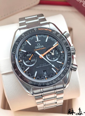 盒证齐98新欧米茄44mm超霸自动机械男士手表329.30.44.51.01.002