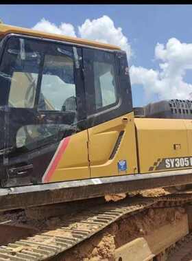 三一SY305H挖掘机玻璃钩机驾驶室前后上下挡风左右门窗钢化玻璃