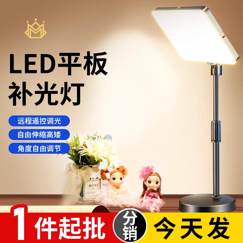 源头厂货led专业摄影补光灯全景打光平板影视灯摄影器材美食厂家