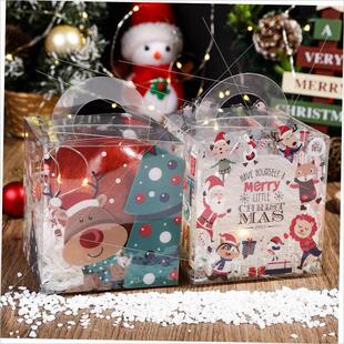 Apple packaging box pvc gift Transparent Christmas