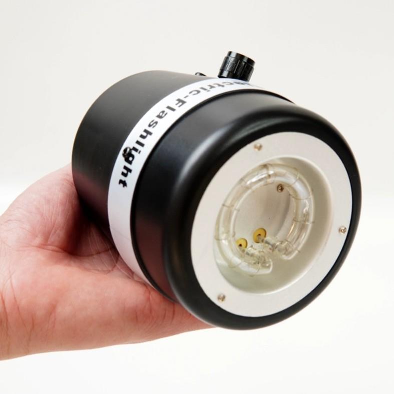 影多宝D-120/120W 电子伞灯光控闪光灯 同步伞灯 实景影棚闪光泡
