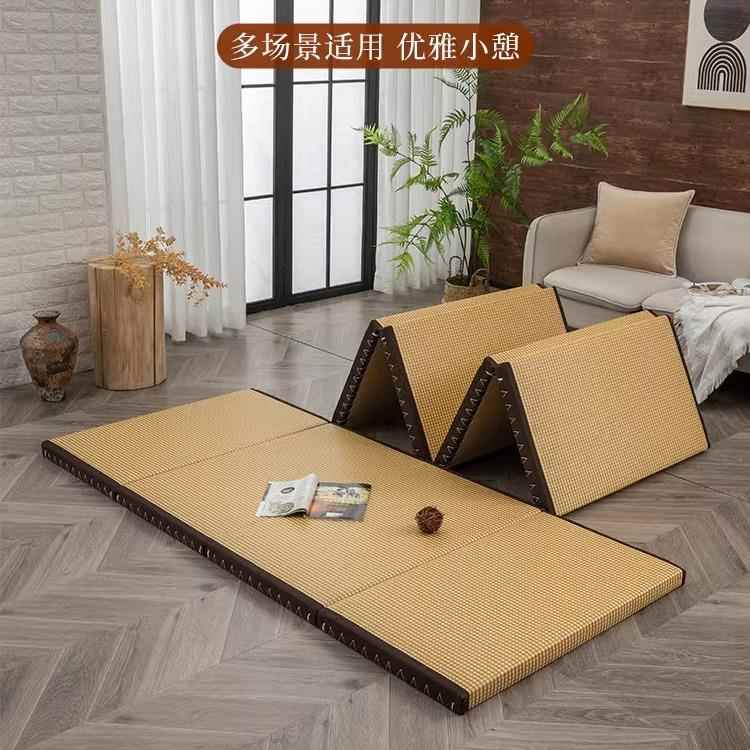 榻榻米垫子床垫遮盖物椰棕地垫日式可折叠午休打地铺睡垫