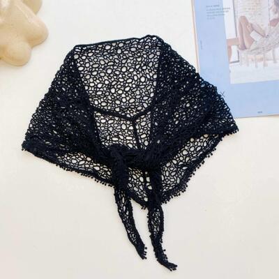 Spring and summer thin sunscreen lace circle scarf fashion s