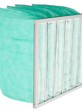 新风系统无纺布袋式除尘过滤器F5F67F8FF9中效镀锌过 框空气滤袋