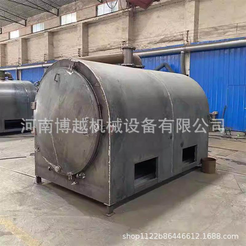 小生卧式炭化化炉 封闭式3826-415机制炭产设备 杨木型谷壳棕榈壳