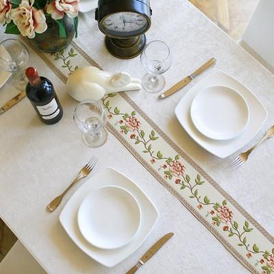 正品欧式雪尼布艺美尔式布简约欧桌布茶几式餐桌布台布书桌布 可