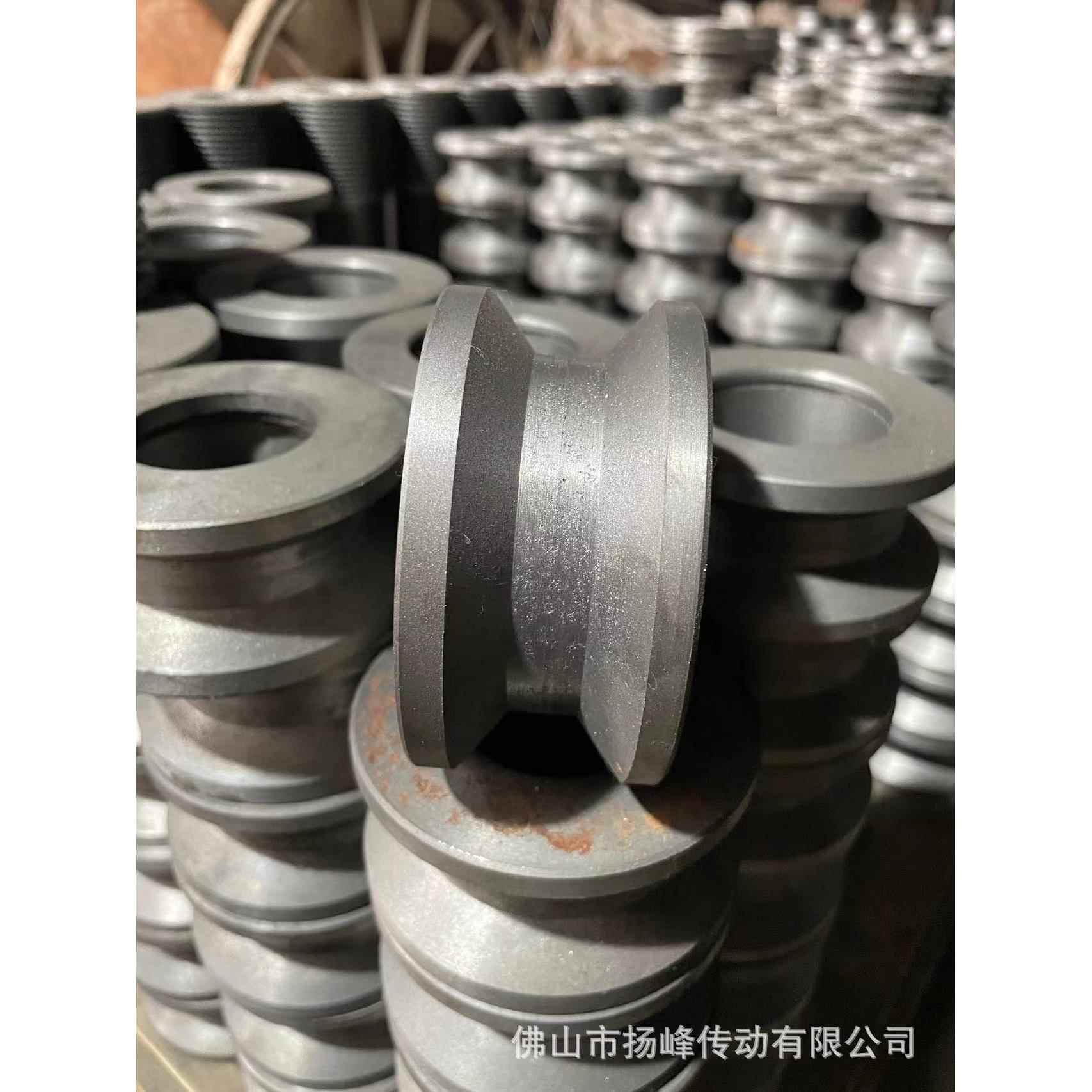 现货供应量大优惠国标a型双槽三角皮带轮铸铁B型两槽厂家直