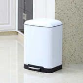 酒店创意不锈钢钢桶日用品垃圾桶厨房大号脚踏家用欧式 脚踏垃圾桶