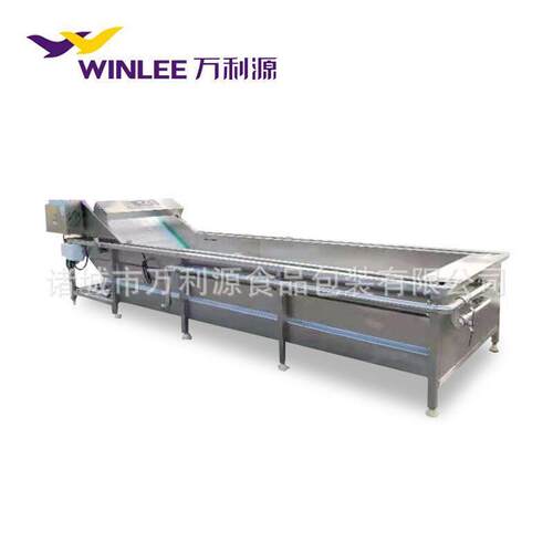万利源臭氧杀菌全自动鲜蔬清洗设备鲜果清洗机竹笋气泡清洗设备