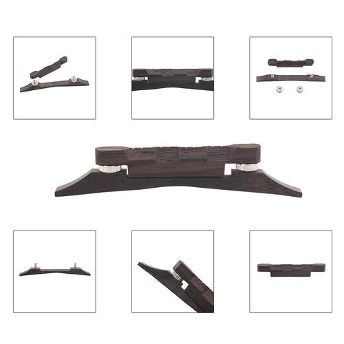 曼陀铃琴码玫瑰木琴码曼陀林琴码下驹曼陀铃琴桥弹拨乐器配件码子