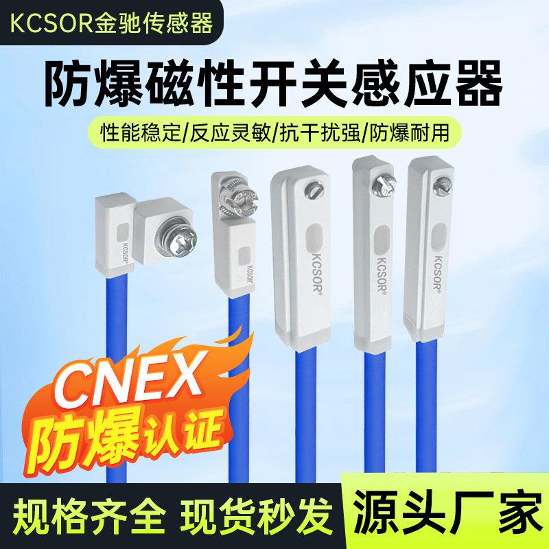 防爆磁性开关气缸感应器电缸传感器电子霍尔式两线三线