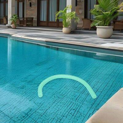 Foam Stick Floating Noodle Large Toy Kids Swim Aid White
