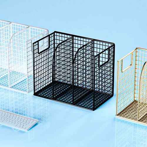 简易书架桌子置物架办公室桌面书桌旁小型收纳桌上铁艺书本架儿童