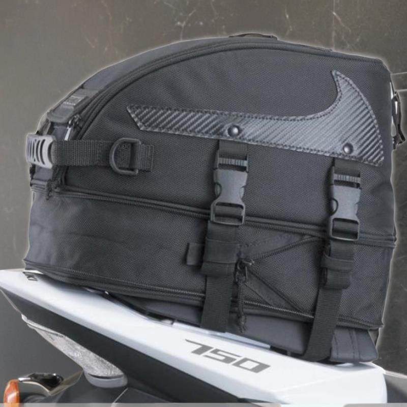 摩托车机车后座尾包防水包复古跑车街车拉力踏板全盔防雨骑士包