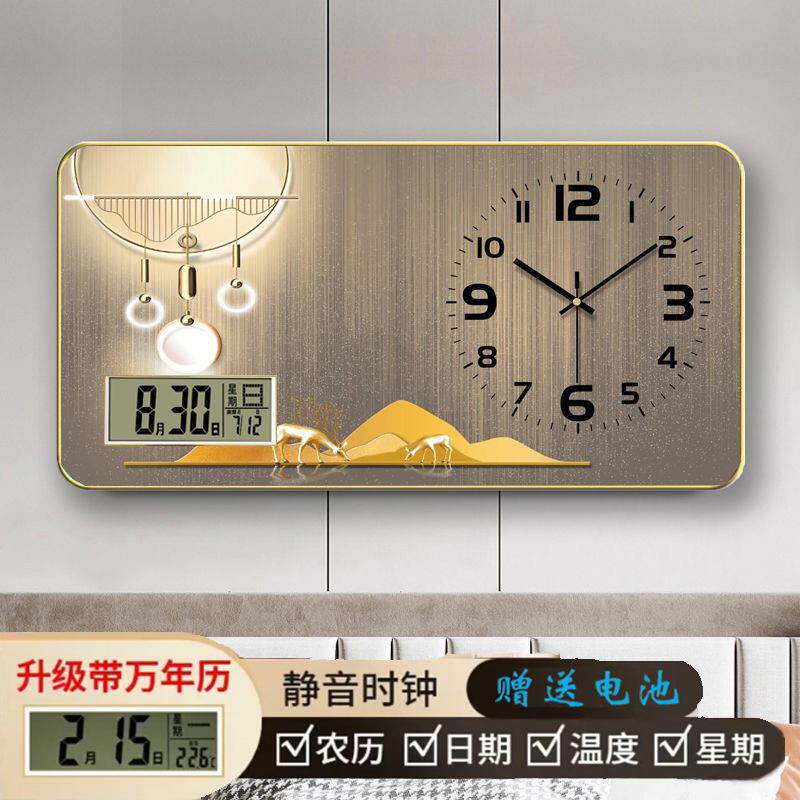 轻奢抽象表钟挂墙创意钟表装饰画餐厅客厅走廊装饰画钟表装饰挂画