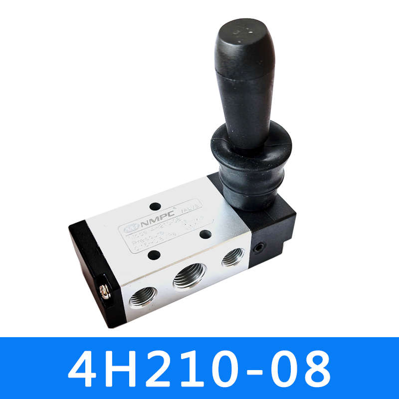 NMPC电磁阀二位五通4V210-08电子换向DC24V气动控制阀AC220V4V310