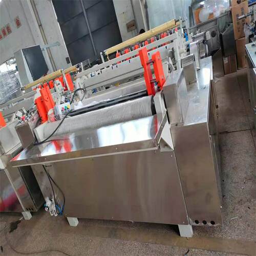 JL-F230型洗脸巾复卷机一次性洁面巾设备厂家无纺布打线分切机
