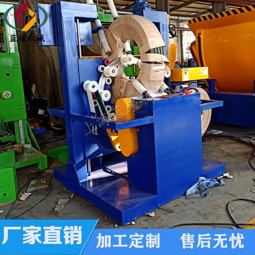全自动在线式缠绕机加压包裹机无人化缠绕膜包裹机老厂直销