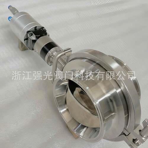304/316L快装卡盘卡箍卫生级食品级不锈钢气动星型旋转给料器