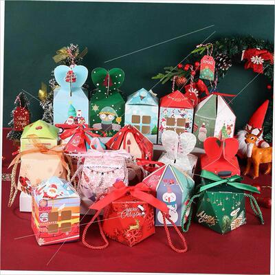 Christmas apple box Christmas fruit gift box Packing box