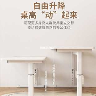 书桌学生家用学习桌简约办公桌写字桌子工作台 可升降桌电脑桌台式