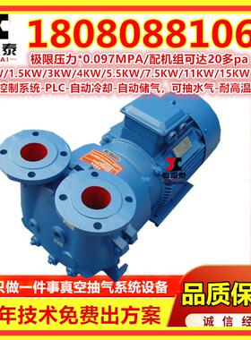 台州真空泵2bv2071型水环真空泵真空吸附真空泵液环真空泵化工泵