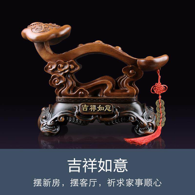 高档富如意件聚宝盆招财象摆贵设乔摆迁公新房家居装饰司店铺开业