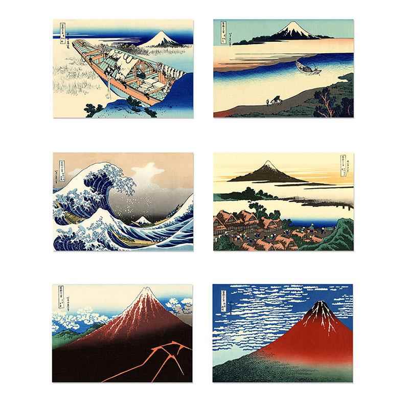 日式装饰画无框画浮世绘风景墙壁画日本料理店饭店包厢寿司店挂画图片