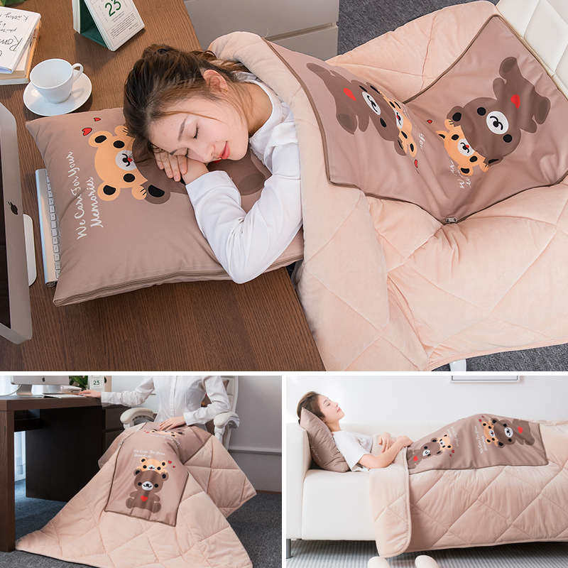 抱枕被子两用加厚二合一折叠汽车载枕头被办公室午睡毯子空调瞬奋,居家布艺,靠垫/抱枕,淘宝优惠券,粉丝福利购,淘宝优惠卷