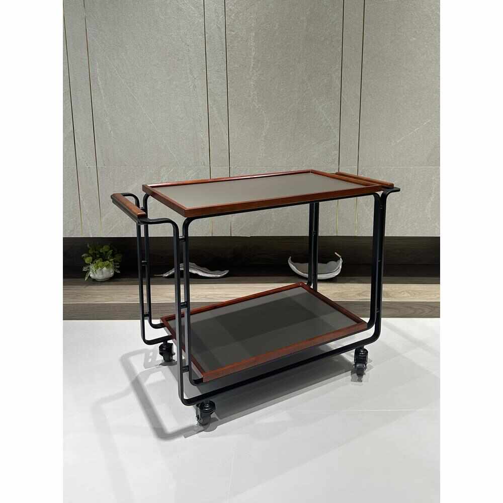 送餐车大号餐厅服务车新款服务车酒店上菜车火锅车传菜车卡式炉车