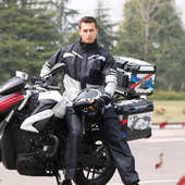 摩托车骑行防水雨服防暴雨全身机车分体雨衣 男士 雨衣雨裤 套装