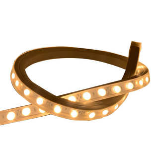 侧弯硅胶柔性洗墙灯带户外防水低压24V软led灯带桥梁外墙亮化工程