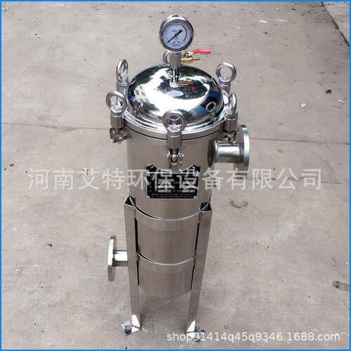 ATD-2-6P大流量高精度不锈钢袋式过滤器
