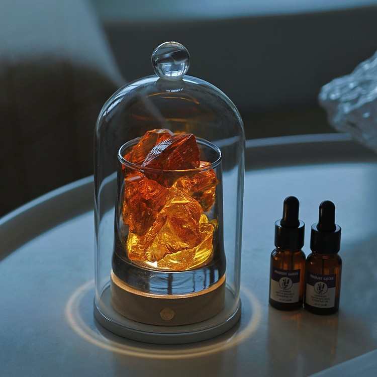 新年石香感卧室扩内香火晶石灯用香礼物无高级石家氛圣诞节淡香薰